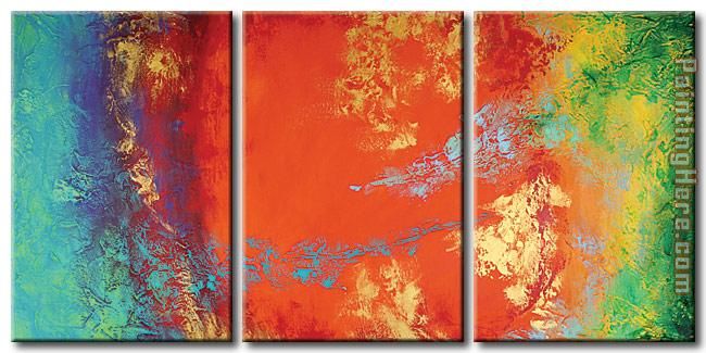 Abstract 91649 Stretched Canvas Painting Abstract 91649 Stretched Canvas Painting