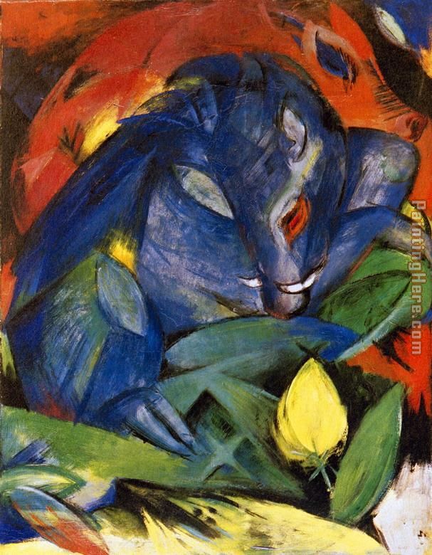 Franz Marc Eber und Sau Painting anysize 50% off Franz Marc Eber und Sau Painting anysize 50% off
