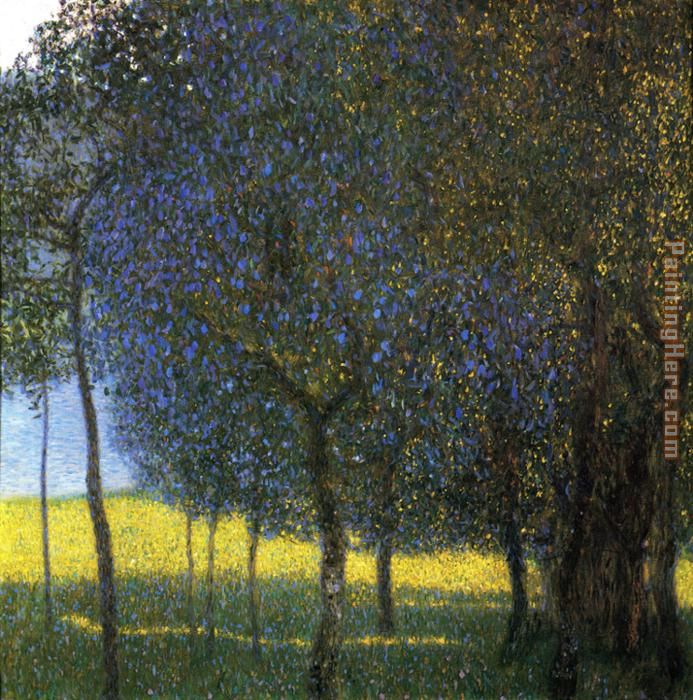 pics of trees. Gustav Klimt Fruit Trees