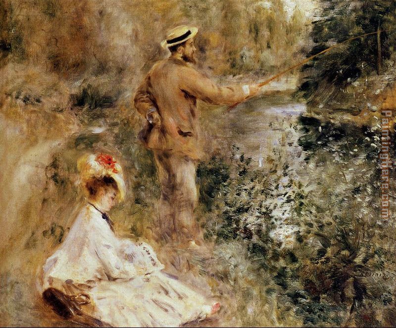 pierre auguste renoir the fisherman painting anysize 50 off the