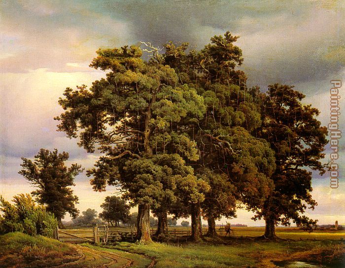 paintings of trees. crola Oak Trees