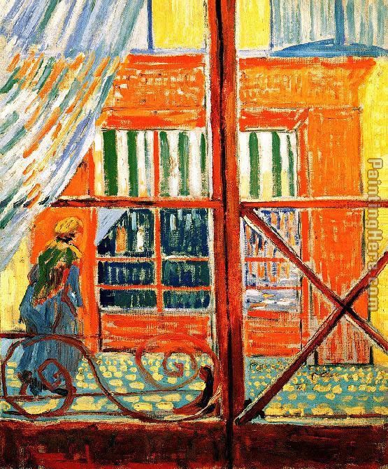 van gogh window painting