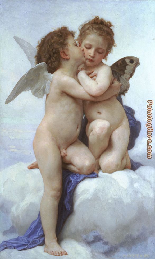 amor and psyche. Cupid and Psyche as Children