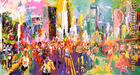 Leroy+neiman+rocky+vs+apollo+painting