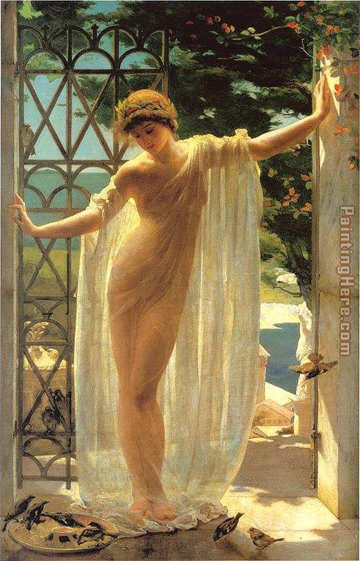 Weguelin Lesbia Painting anysize 50% off Weguelin Lesbia Painting anysize 50% off