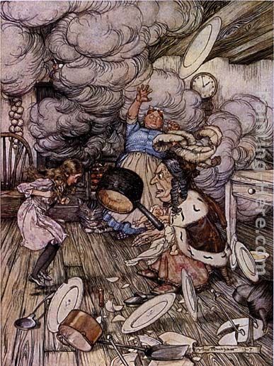 arthur rackham alice in wonderland. Arthur Rackham - Arthur