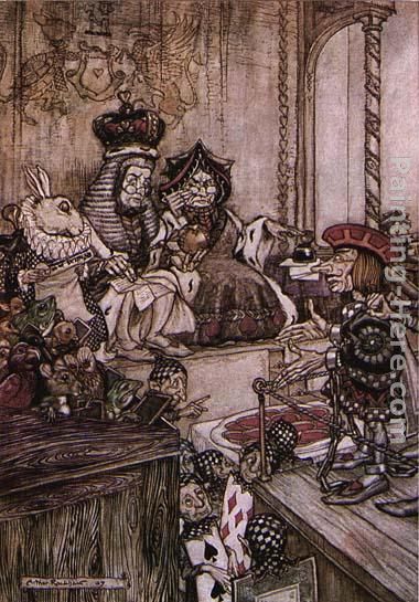 arthur rackham alice in wonderland. Arthur Rackham - Arthur