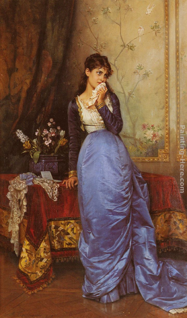 auguste toulmouche the letter painting anysize 50 off the letter the letter painting