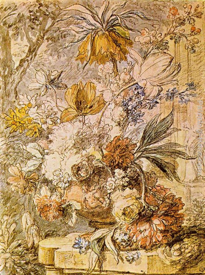 flowers in vase van gogh. Vase of Flowers