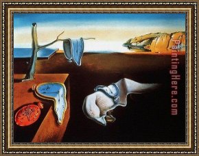 Melting discount clock painting
