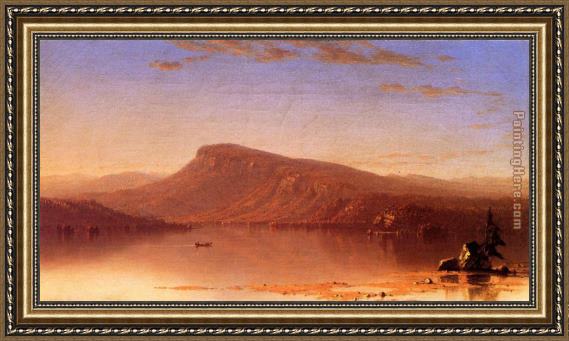 Sanford Robinson Gifford In The Wilderness Twilight Framed Painting Sanford Robinson Gifford In The Wilderness Twilight Framed Painting
