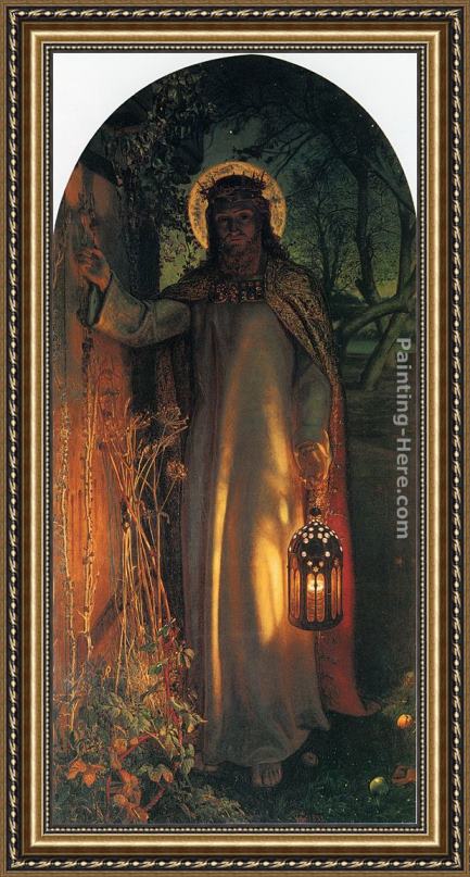 the light of the world painting by holman hunt
