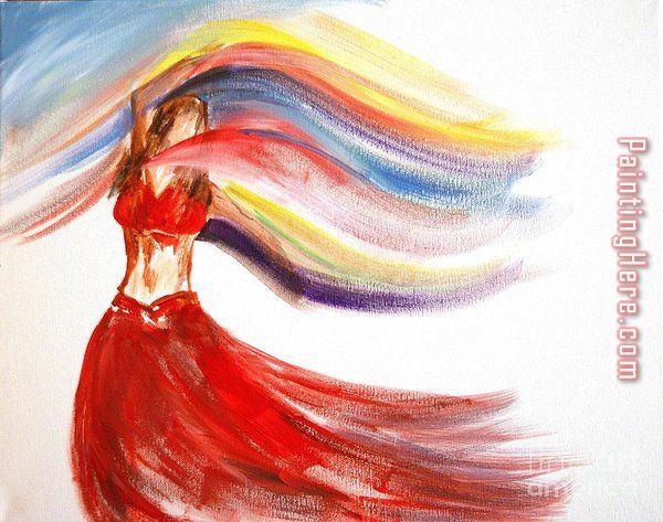 Belly Dancer painting - 2017 new Belly Dancer art painting