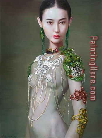 Mongolian Princess painting - 2017 new Mongolian Princess art painting