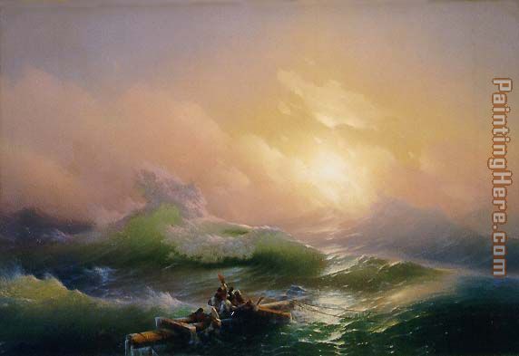 Ivan Constantinovich Aivazovsky The Ninth Wave Painting anysize 50 ... Ivan Constantinovich Aivazovsky The Ninth Wave Painting anysize 50 ...