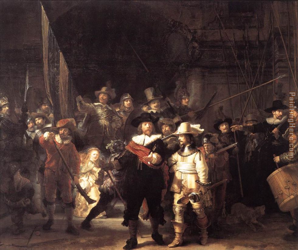 Rembrandt Night Watch Painting anysize 50% off Rembrandt Night Watch Painting anysize 50% off