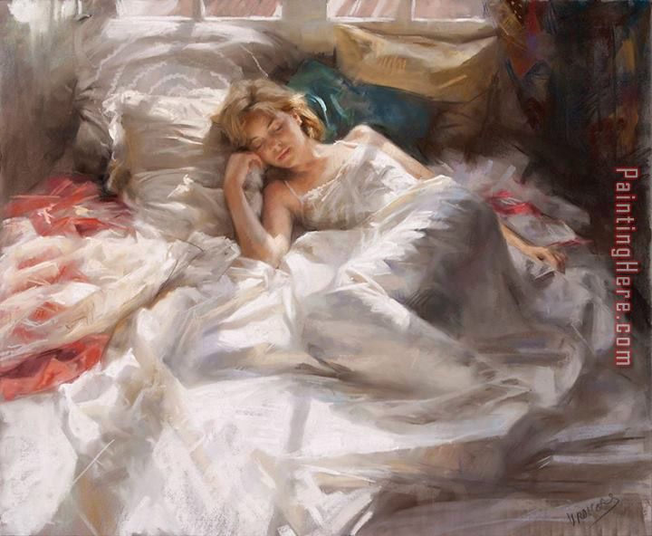 Sweet Dream painting - Vicente Romero Redondo Sweet Dream art painting