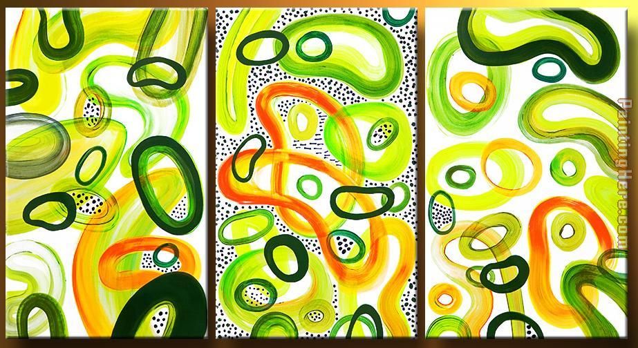 92592 painting - Abstract 92592 art painting
