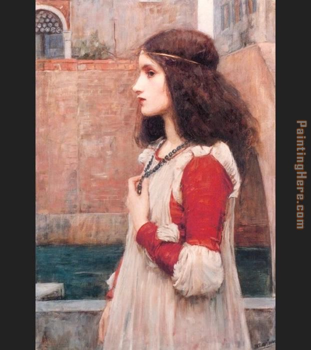 Juliet painting - John William Waterhouse Juliet art painting