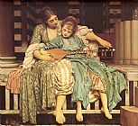 Leighton Music Lesson by Lord Frederick Leighton