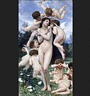 Springtime by William Bouguereau