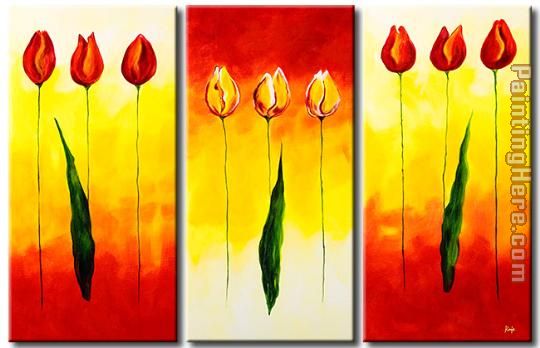 21266 painting - flower 21266 art painting