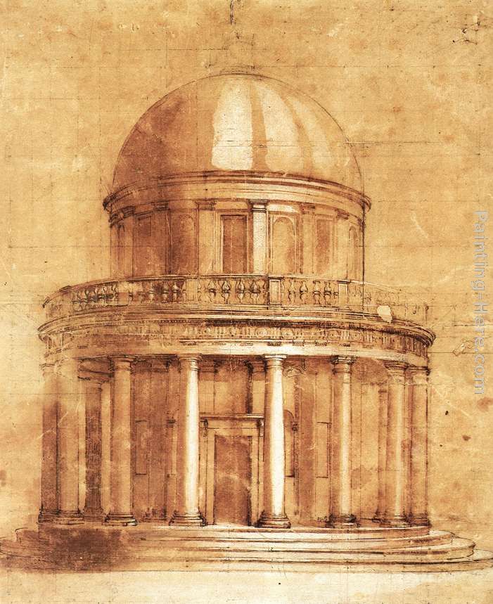 Study painting - Bramante Study art painting