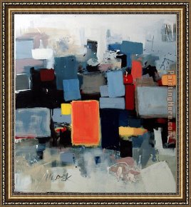 Autumn Woods Framed Paintings - autumn by 2010