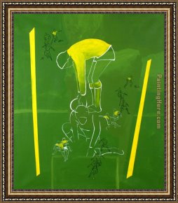 Small Worlds II Framed Paintings - Brazil World cup 2010 by 2010