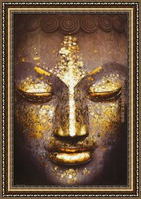2010 Framed Paintings - Buddha by 2010