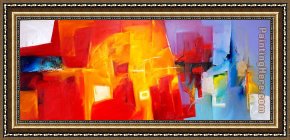 The Departure of The Fishing Fleet Framed Paintings - Gone Fishing by 2010