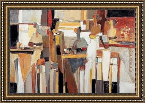 2010 Framed Paintings - Happy Hour by 2010