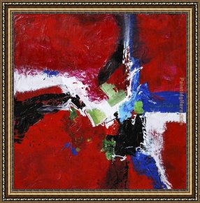 Heart Framed Paintings - Junction of the Heart ii by 2010