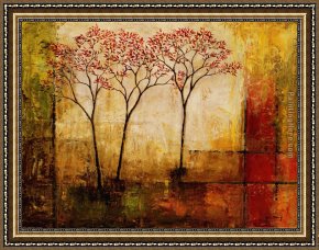 2010 Framed Paintings - Mike Klung Morning Luster II by 2010