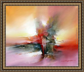 2010 Framed Paintings - Power of texture I by 2010
