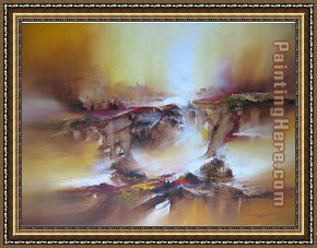 Isle of Sky Framed Paintings - Twilight sky by Letterman by 2010