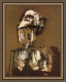 Antonio Paoletti Framed Paintings - Antonio Saura by 2011