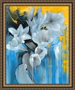 Floral Framed Paintings - floral 1 by 2011