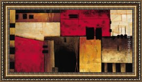 2011 Framed Paintings - On the Horizon by 2011