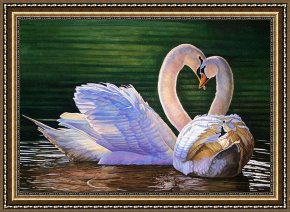 2011 Framed Paintings - Together Forever by 2011