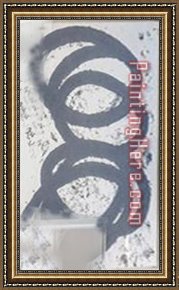 Circle Framed Paintings - Circles by 2017 new