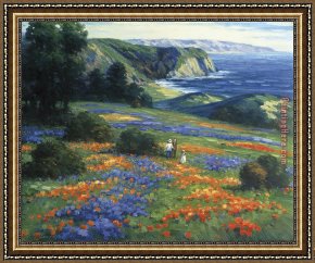 Floral Framed Paintings - Floral Doman by 2017 new