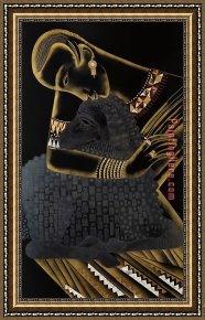 Madame Framed Paintings - Jean Dunand Psyche for Madame Agnes Paris by 2017 new