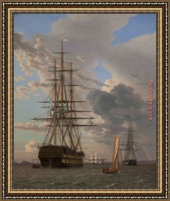 Russian Framed Paintings - The Russian Ship by 2017 new