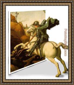 3d Art Framed Paintings - Georgie by 3d art