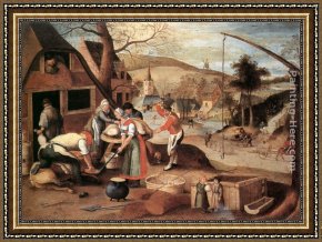 Summer Framed Paintings - Summer by Abel Grimmer