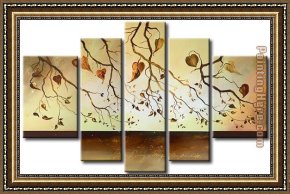 Abstract Framed Paintings - 12016 by Abstract