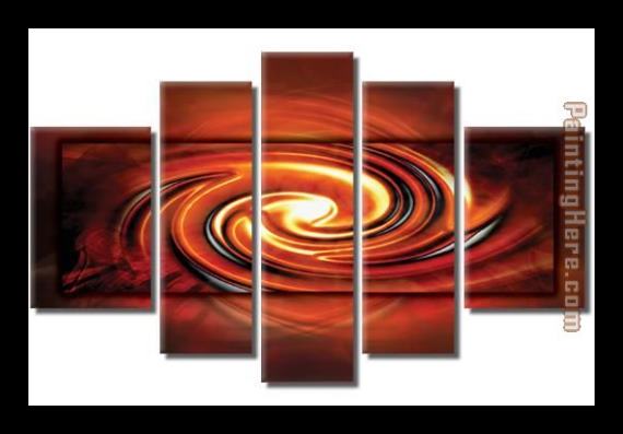 Abstract 405 Framed Painting Abstract 405 Framed Painting