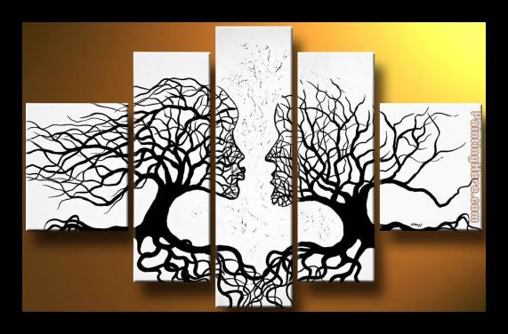 Abstract 5534 Framed Painting Abstract 5534 Framed Painting