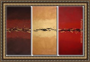 Abstract Framed Paintings - 91142 by Abstract